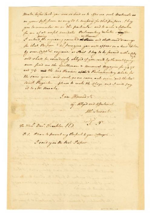 to Benjamin Franklin, 1777 June 20