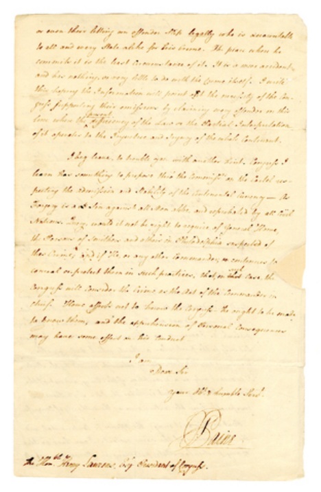 to Henry Laurens, 1778 April 11