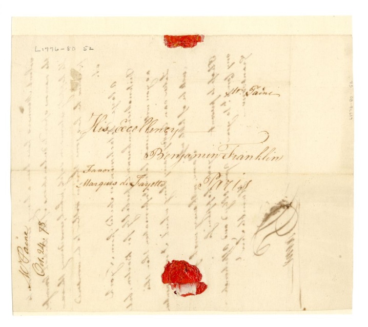to Benjamin Franklin, 1778 October 24 4