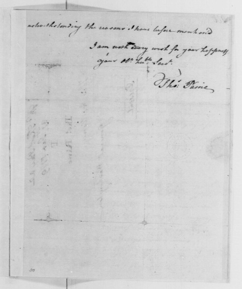 Thomas Paine to George Washington, January 31, 1779