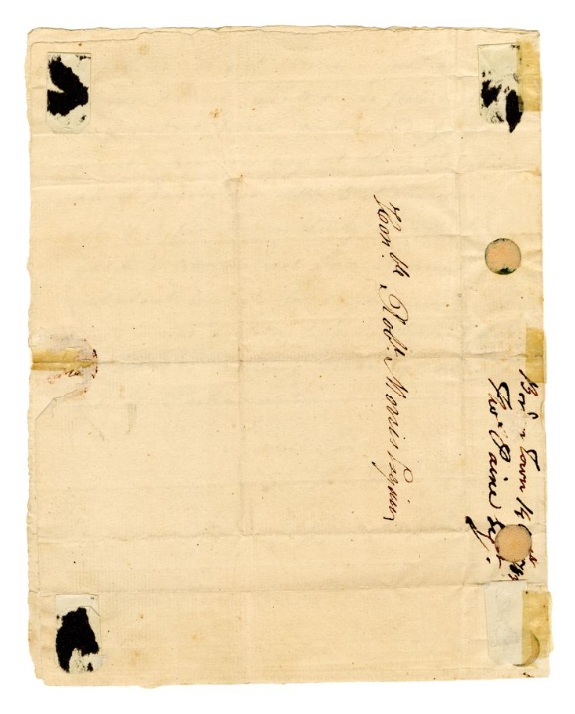 Thomas Paine to Robert Morris