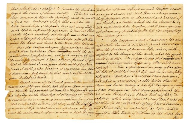 Thomas Paine to Kitty Nicholson Few