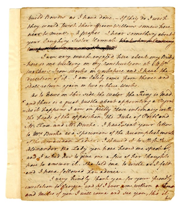 Thomas Paine to Kitty Nicholson Few