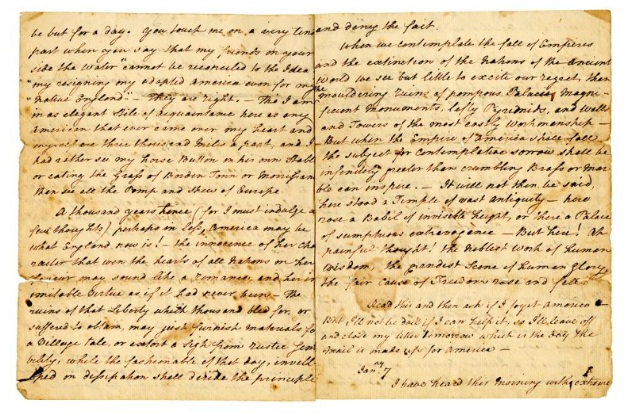 Thomas Paine to Kitty Nicholson Few