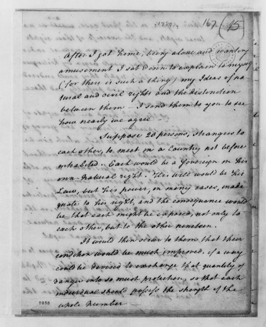 paine to jefferson 1789