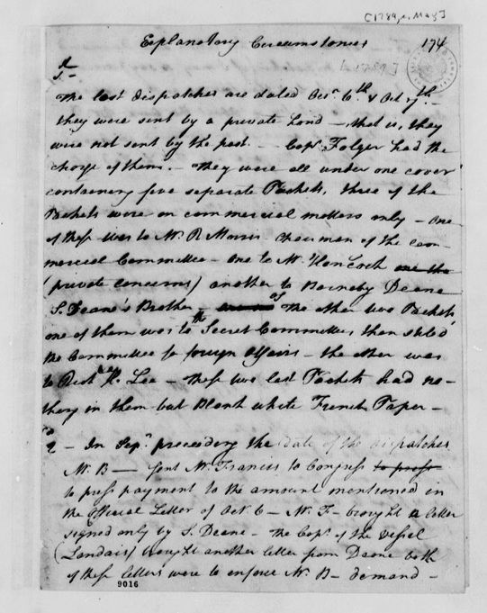 paine to jefferson 5-1789