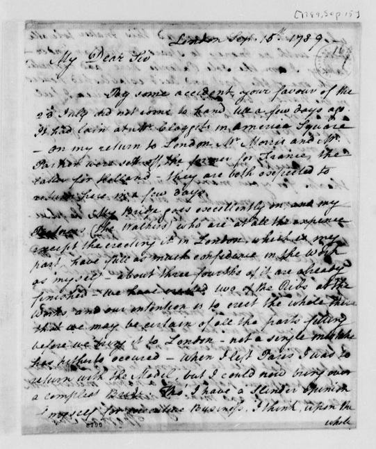 paine to jefferson 9-15-1789