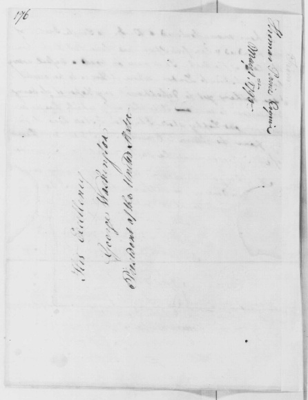 to George Washington, May 1, 1790