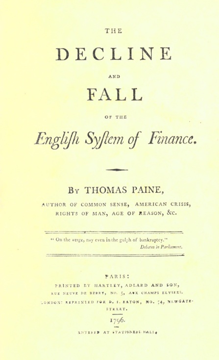 The Decline and Fall of the English System of Finance – University of California