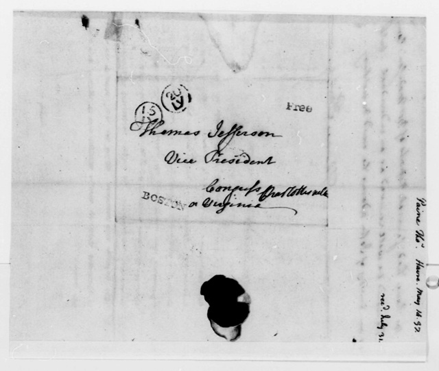 paine to jefferson 5-14-1797