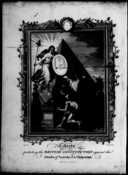 “Thomas Paine Author of the Rights of Man” from John Baxter’s 1796 Impartial History of England – Internet Archive