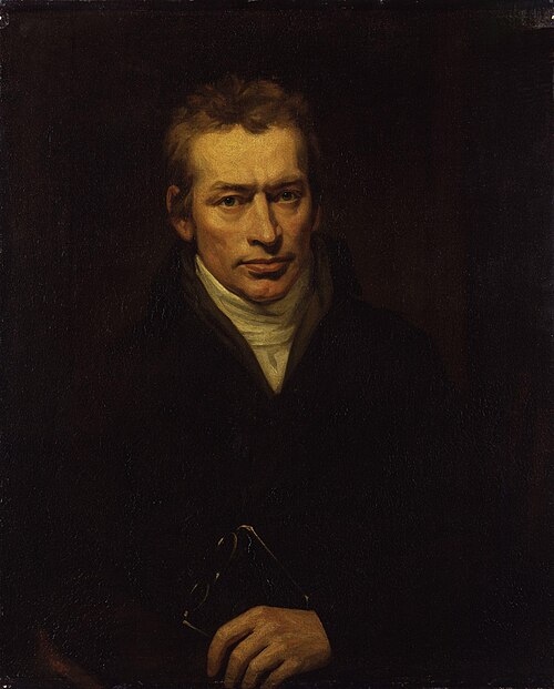 Portrait, oil on canvas, of Thomas Holcroft (1745–1809) by John Opie - link
