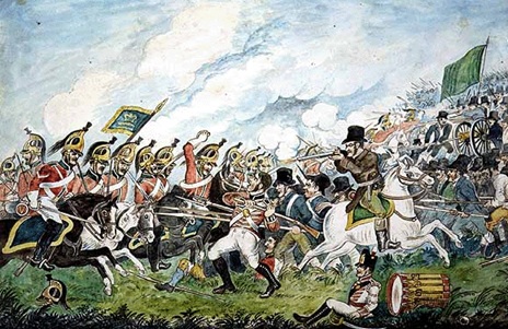 Battle of Vinegar Hill by William Sadler Kelvin II during the Irish Rebellion of 1798 - link