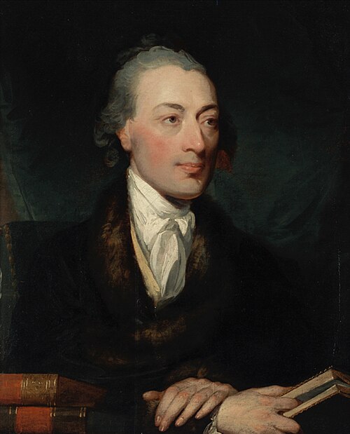 Portrait de C.F. Volney par Gilbert Stuart