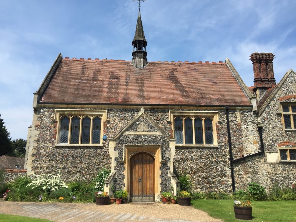 “Old School” at Thetford Grammar School. This was a one-room school at the time Thomas Paine was a pupil from 1744 to 1749 – British Listed Buildings