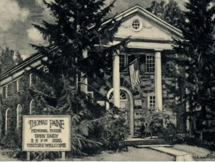 Visit the Thomas Paine Memorial Building!