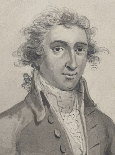 “Thomas Paine” 1792 pencil sketch by Samuel Collings - National Portrait Gallery (DC)