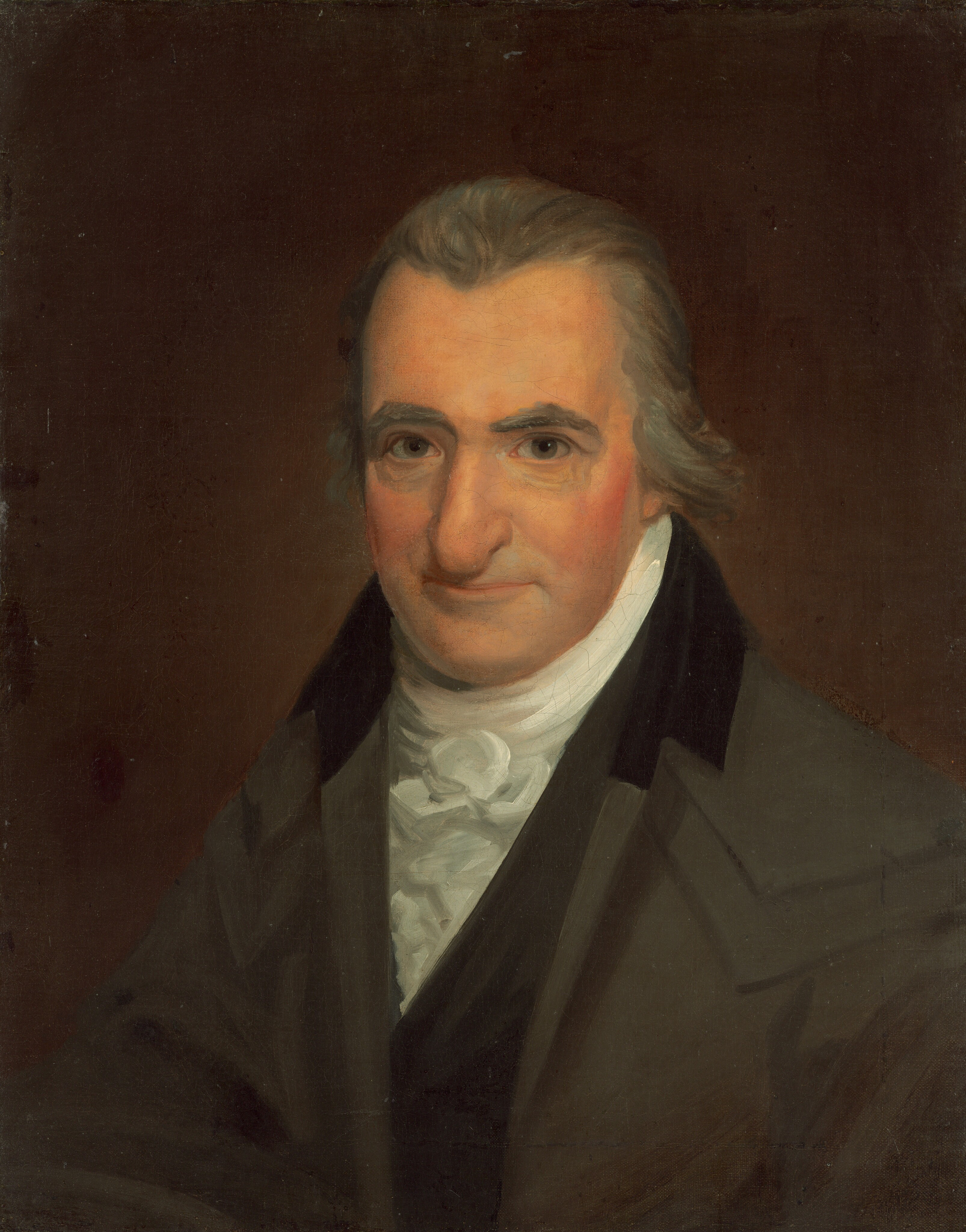 “Thomas Paine” 1806-1807 life portrait by John Wesley Jarvis – National Gallery of Art