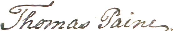 Thomas Paine sig