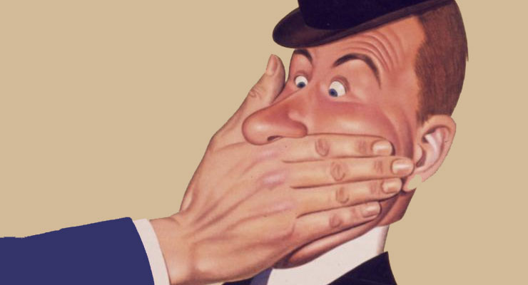 journalism censored speech mouth