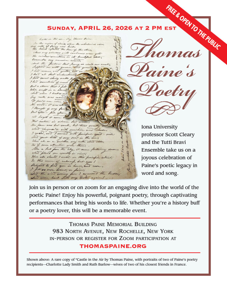 Thomas Paine Poetry w music