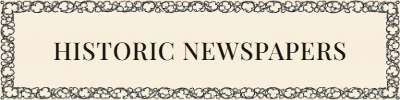 Historic Newspapers