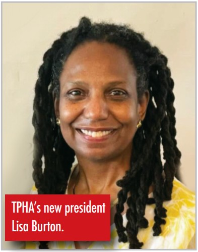 Thomas Paine Historical Association President Lisa Burton