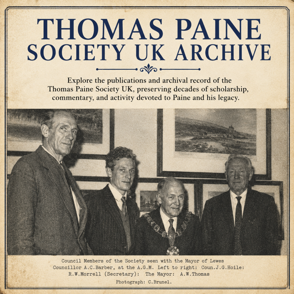 Thomas Paine Society UK Archive